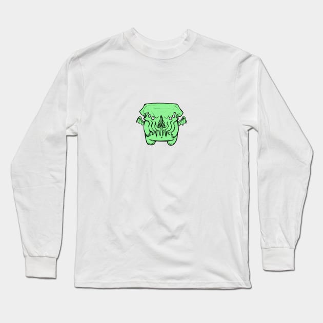 Chibi Cthulhu Long Sleeve T-Shirt by TentaclesAndTeeth